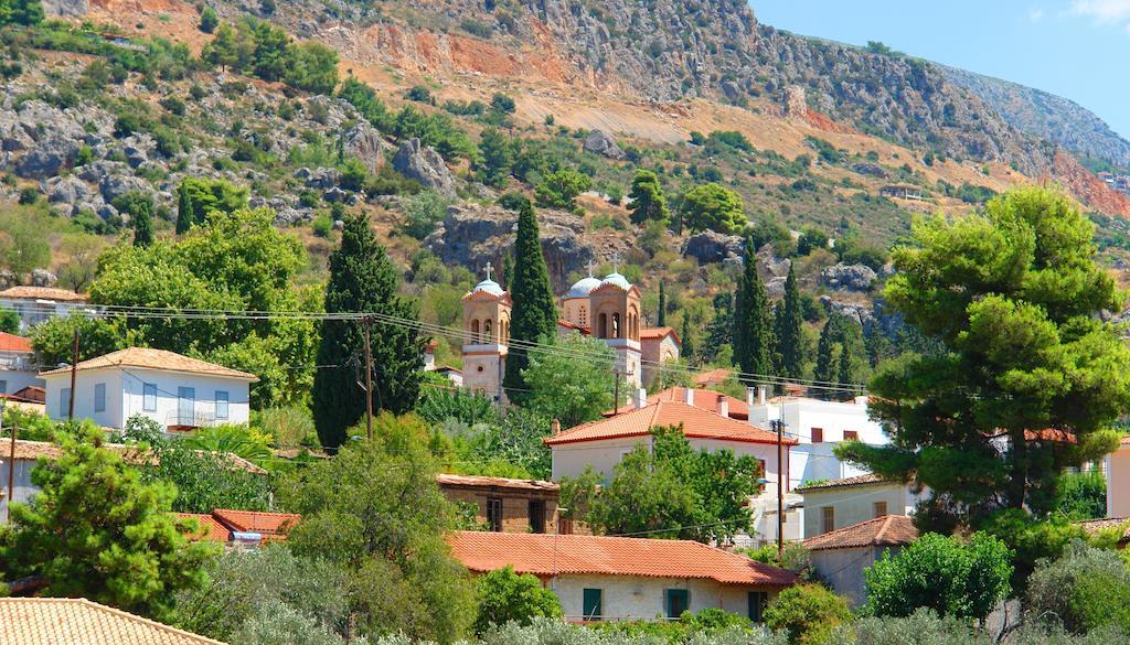 Xenonas Chrisso Hotel Delphi Ngoại thất bức ảnh